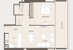 1 bedroom apartment